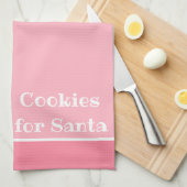 Cookies De Serviettes De Cuisine De Noël Pour Père (Quart Plié)