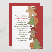Cookies de vacances - Invitation à l'échange de co (Devant / Derrière)