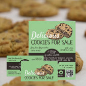 Cookies Design, Cookie Sales - Carte de collecte d