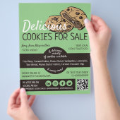 Cookies Design, Cookie Sales Fundraising Flyer (Hand)