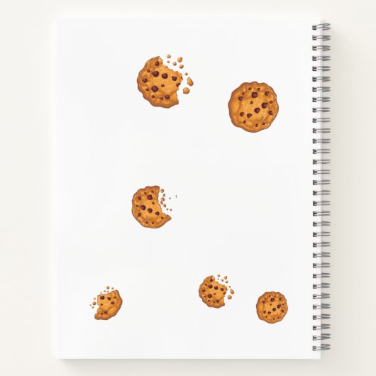 Cookies Dreg Spiral notebook Notitieboek (Achterkant)