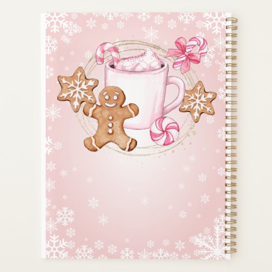 Cookies et cacao chaud PLANNER de Noël (Dos)