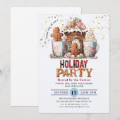 Cookies et cacao Fête Invitation (Devant / Derrière)