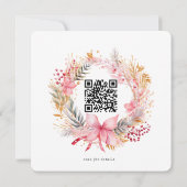 Cookies et cacao Fête Invitation (Dos)