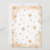 Cookies et cacao Invitation à la fête d'anniversai (Dos)