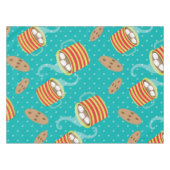 Cookies et chocolat chaud Nappe de vacances (Devant (Horizontal))