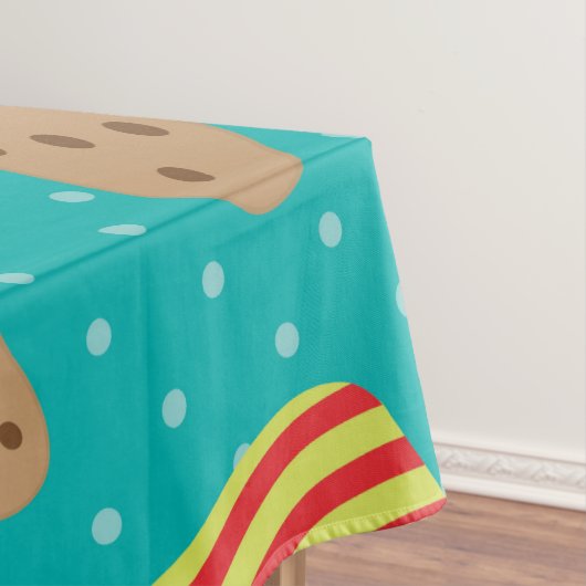 Cookies et chocolat chaud Nappe de vacances (In Situ)