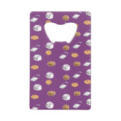 Cookies et lait sur violet (Devant)