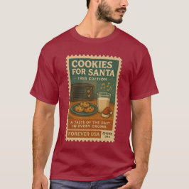  Cookies for Santa – 1985 Edition T-shirt