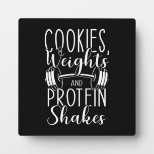 Cookies, gewichten en eiwitshakes, Funny Gym Fotoplaat