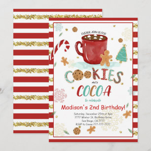 Cookies Invitation d'anniversaire