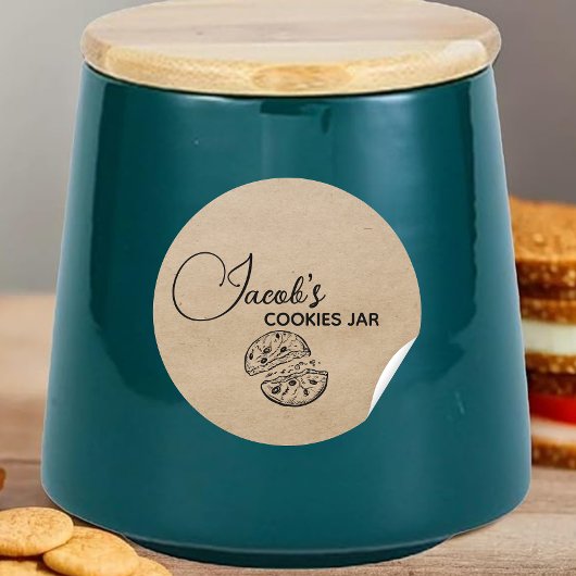 Cookies Jar Étiquette