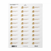 Cookies Labels (Full Sheet)