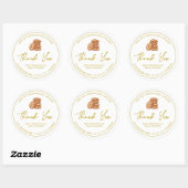 Cookies maison simple Merci Étiquette (Feuille)