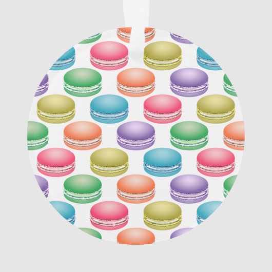 Cookies Pop Art Macarons colorés (dos)