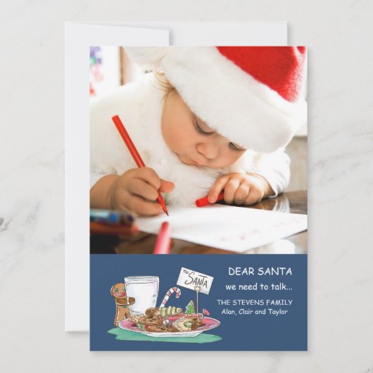 Cookies pour Carte photo Père Noël (Devant)