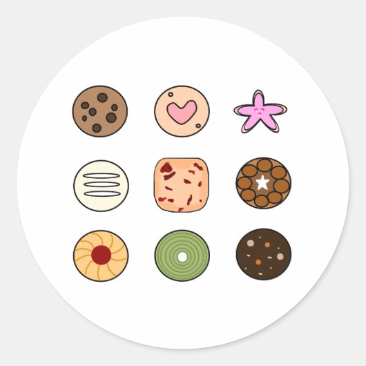 Cookies sticker (Voorkant)