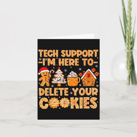 Cookies Support Tech Ik Verwijder Hier Kaart (Voorkant)