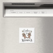 Cookies voor Krampus Magnet Magneet (Insitu (Vaatwasser))
