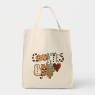 Cookies voor Santa Tshirts en geschenken Tote Bag