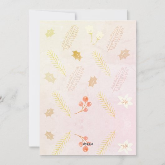 Cookies & warme chocolademelk Winter Verjaardag Ui Feestdagenkaart (Achterkant)