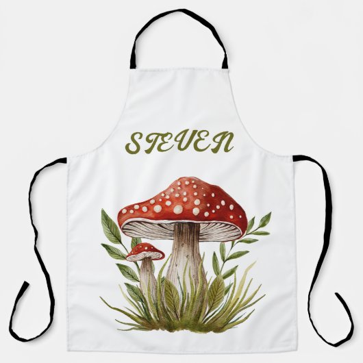 Cooking Chef Mushroom Schort (Voorkant)