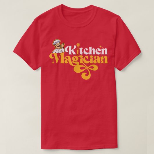 Cooking Kitchen Chef Kitchen Magicien T-shirt (Design voorkant)
