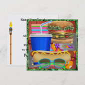 Cookout - BBQ - Geen bierversie! SRF Kaart (Voorkant / Achterkant)