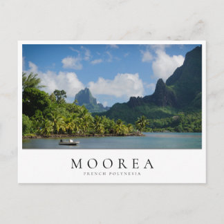 Cook's Bay, Moorea in French Polynesia Briefkaart