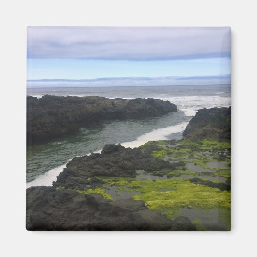 Cook's Chasm, Cape Perpetua, Oregon Magneet (Voorkant)