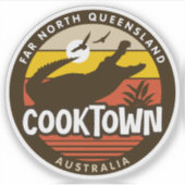 Cooktown, Queensland Australië Sticker (Voorkant)