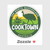 Cooktown, Queensland Australië Sticker (Vel)