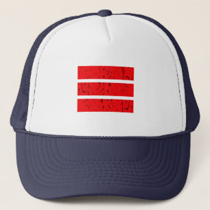 Cool 3-lijnsymbool Uniformiteit en harmonie kleu Trucker Pet
