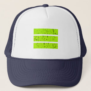 Cool 3-lijnsymbool Uniformiteit en harmonie kleu Trucker Pet