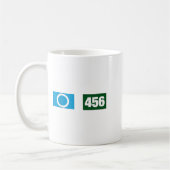 Cool 456 Code Number O Say Yes Illustration Graphi Koffiemok (Links)