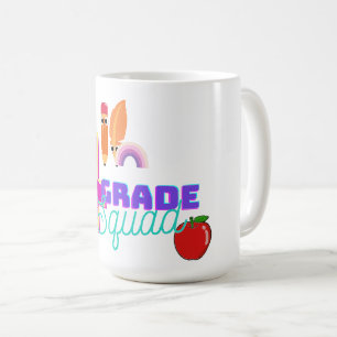 Cool 4th Grade School Squad Crew Team Koffiemok