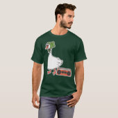 Cool 80s Bonnet Funny Kitchen Goose Cartoon T-shirt (Voorkant volledig)