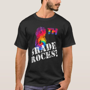 Cool 8e grade Rocks goot de kleurstof terug naar S T-shirt