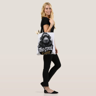 Cool aap met zonnebril T-shirt | Te cool om  Draagtas