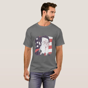 COOL ABRAHAM LINCOLN FACEPALM T-SHIRT