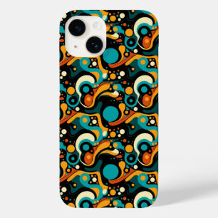 Cool Abstract Funk Pattern Case-Mate iPhone 14 Hoesje