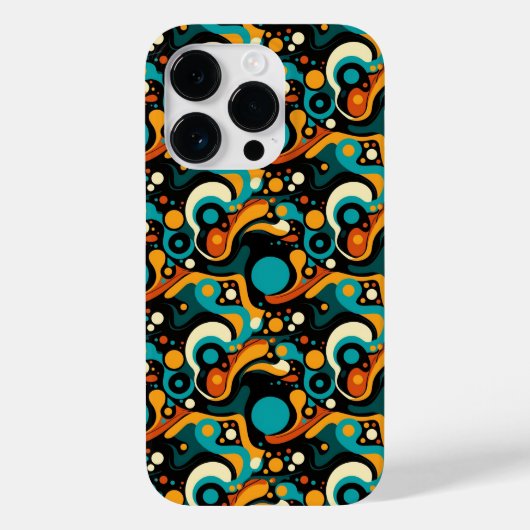 Cool Abstract Funk Pattern Case-Mate iPhone Case (Achterkant)