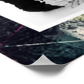 Cool Abstract Graffiti Art Geometic Custom Photo Poster (Hoek)