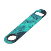 Cool Abstract Jagged Blue Art Personalised (Dos Angle)