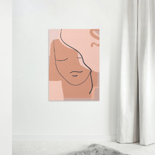 cool abstract lijnzijaanzicht poster