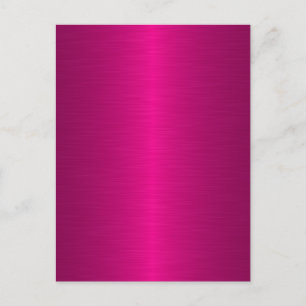 Cool abstract metallic roze briefkaart