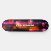 Cool Abstract Motion Graphic Style Skateboard (Horizontaal)