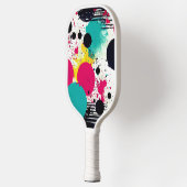Cool Abstract Pickleball Paddle (Links)