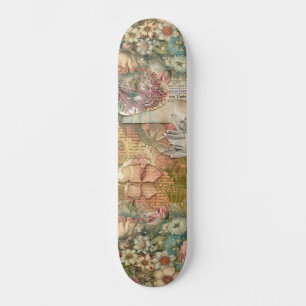 Cool Abstracte Abstracte Floral Art Street Skateboard
