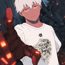 Cool Abstracte witte inkt T-shirt